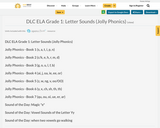 DLC ELA Grade 1: Letter Sounds (Jolly Phonics)