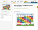 Action for Happiness - Happy New Year January!