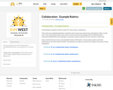 Collaboration - Example Rubrics