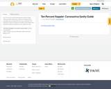 Ten Percent Happier:   Coronavirus Sanity Guide