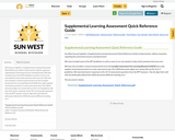 Supplemental Learning Assessment Quick Reference Guide