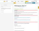 PTSD Assignment - What is it?