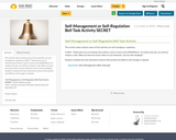 Self-Management or Self-Regulation Bell Task Activity SECRET