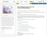 Rube Goldberg Assignment for 21st Century Skill Development