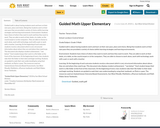 Guided Math Upper Elementary