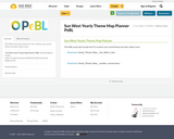 Sun West Yearly Theme Map Planner PeBL