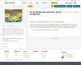 Gr 1/2: Bulletin Board Activity- What's the Big Idea?