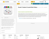 Grade 5: Student Created Math Videos