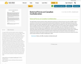 External Forces on Canadian Confederation