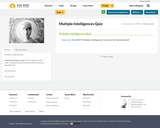 Multiple Intelligences Quiz