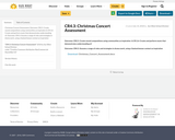CR4.3: Christmas Concert Assessment