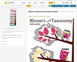 Bloom's Taxonomy with Verbs Graphic