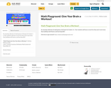 Math Playground: Give Your Brain a Workout!