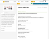ELA A10: Blog Project