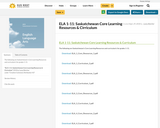 ELA 1-11: Saskatchewan Core Learning Resources & Cirriculum
