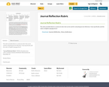 Journal Reflection Rubric