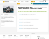 21st Century Skills (FASA) 7 C Rubric Exemplars for Kindergarten to Grade 5