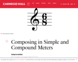 Composing in Simple and Compound Meters