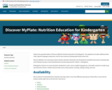 Discover MyPlate: Nutrition Education for Kindergarten