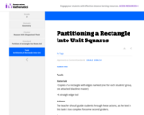 2.G Partitioning a Rectangle into Unit Squares
