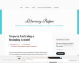 Steps to Analyzing a Running Record – Literacy Pages