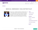 Medical Emergency Helicopter Pilot