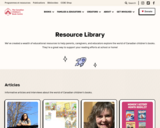 Resources for Parents - Canadian Children's Book Centre