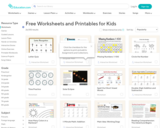 Worksheets for Kids & Free Printables