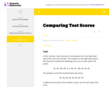 6.SP Comparing Test Scores