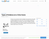 Types of Evidence at a Crime Scene