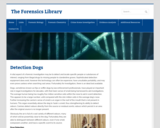 Detection Dogs – The Forensics Library