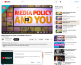 Media Policy & You: Crash Course Media Literacy #9