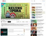 China, Zaju, and Beijing Opera: Crash Course Theater #25