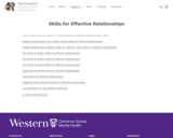 Skills for Effective Relationships — The Fourth R