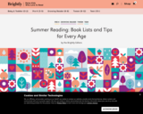 Summer Reading: Book Lists and Tips for Every Age