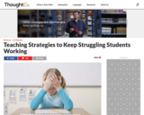 Keep Struggling Students Working with These Strategies