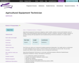Agricultural Equipment Technician Program at Saskatchewan Polytechnic
