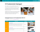 CS Fundamentals Unplugged Lessons