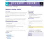 CS Discoveries 2019-2020: The Design Process Lesson 4.12: Digital Design