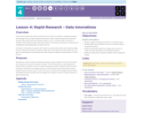 CS Principles 2019-2020 4.4: Rapid Research - Data Innovations