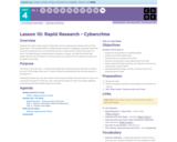 CS Principles 2019-2020 4.1: Rapid Research - Cybercrime