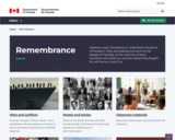 Veterans Affairs Canada - Remembrance