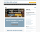 Open Middle Math - Challenging math problems worth solving