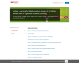 Reproducibles & Videos for Visible Learning for Mathletics