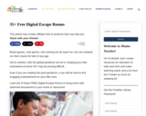 25+ Free Digital Escape Rooms {Free!}