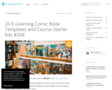 20 E-Learning Comic Book Templates and Course Starter Kits #204