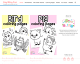 Itsy Bitsy Fun - Printable Worksheets, Coloring Pages and More