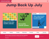 Action for Happiness - Jump Back July!