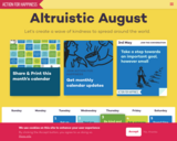 Action for Happiness - Altruistic August!