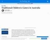 Traditional Children's Games in Australia